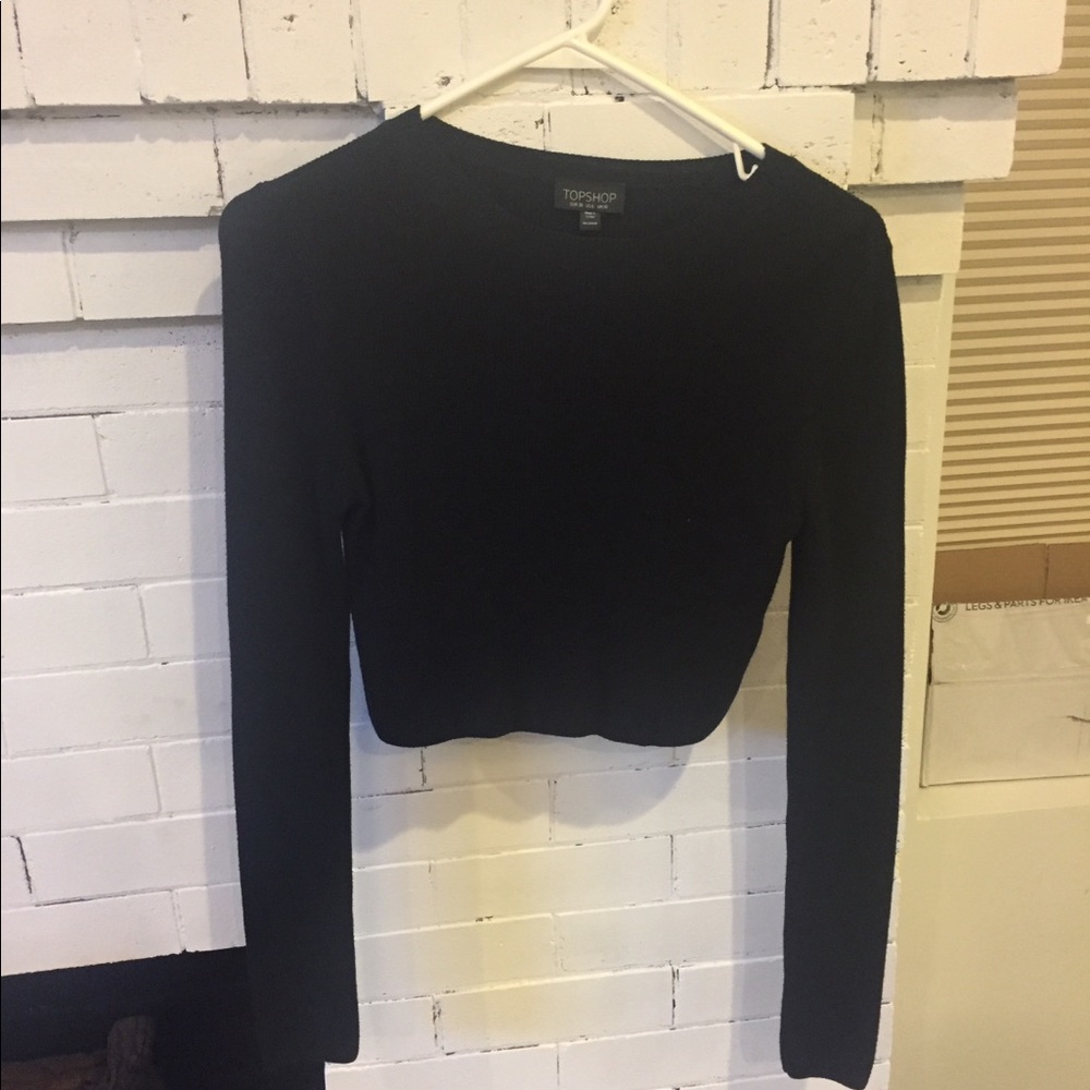 Topshop cropped sweater
